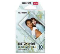 instax mini instant film, Blue Marble border, 10 shot pack, suitable for all instax mini cameras and printers