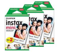 instax mini Colour Film 20 Shots - 3 Pack