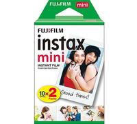 Instax Mini Colour Film 20 Shots In Black Black