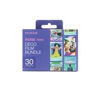 instax mini DECO film bundle, 30 shots containing 1 x 10 shot pack of Confetti, Mermaind Tail and Spray Art design borders