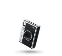 Instax mini EVO 2-in-1 photo camera and printer with a 2.7 inch LCD screen, 10 Lens and 10 film effects, mini film format, BLACK. Make and create stun