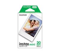 INSTAX mini instant film White Border, 20 shot Pack, suitable for all mini cameras and printers