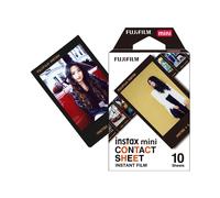 instax mini instant film Contact Sheet border, 10 shot pack, suitable for all instax mini cameras and printers