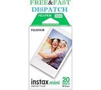 INSTAX Mini Instant Film White Border, 20 Shot Pack, Suitable for All Mini Camer