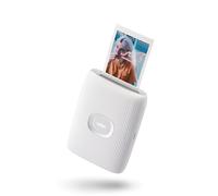 INSTAX mini LINK2 mini film format portable smartphone instant photo printer, multiple templates, Clay White