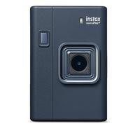 Instax Mini Liplay+ Hybrid Instant Camera In Midnight Blue In Black Black