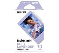 Instax Mini Soft Lavender Film - 10 Shots In Black Black