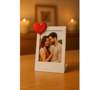 Instax Photo Frame Tabletop Minimalist Decorative Mini Photo Frame Heart Detail