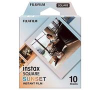 instax SQUARE format instant film 10 shot pack, SUNSET border