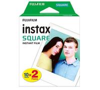 Instax Square Film Twin Pack - 2X 10 Shots In Black Black