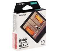 Instax SQUARE instant Film, Black border, 10 shot pack, suitable for all instax