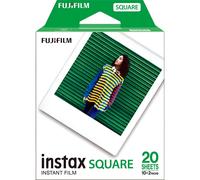 INSTAX SQUARE ISO 800 film with white border, 2 X 10 shot pack
