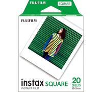 INSTAX SQUARE ISO 800 film with white border, 2 X 10 shot pack