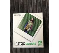INSTAX SQUARE ISO 800 film with white border, 2 X 10 shot pack Expiry = 08/2027