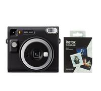 instax Square SQ40 Instant Camera with Square Deco Film Triple Pack