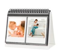 Instax Wide Album for Fujifilm Instax Wide 300 Camera/Instax Link Wide Printer, Polaroid 600 I-Type Film, 64 Photo Albums for Polaroid Now Now+ OneStep2 OneStep+ Camera, 3.5x4.5 Inch Film (White)