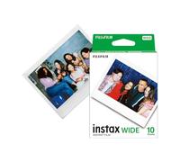 instax WIDE instant film White border, 10 shot pack, suitable for all instax WIDE cameras and printers