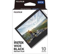 instax WIDE instant film Black border, 10 shot pack, suitable for all instax WIDE cameras and printers, Pack of 1