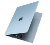Instellar Compatible with MacBook Air 13.6 inch Frosted Case,M4 M3 M2 M1,A2681 A3420 A3113,2022-2026,Original Color Crack-Resistant Hard Shell for Work & Study