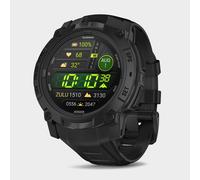 Garmin Instinct 3 - 50mm AMOLED Tactical Black Silicone Strap Watch