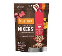 Instinct Freeze Dried Raw Boost Mixers Grain Free All Natural Beef Recipe Dog Food Topper by Nature's Variety, 14 oz. Bag