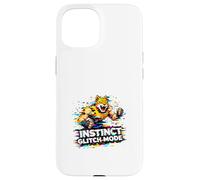 Instinct Glitch Mode Wild Energy Design Case for iPhone 15