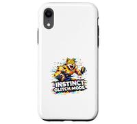 Instinct Glitch Mode Wild Energy Design Case for iPhone XR
