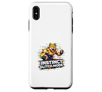 Instinct Glitch Mode Wild Energy Design Case for iPhone XS Max