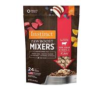 Instinct Raw Boost Mixers, Freeze Dried Dog Food Topper, Grain Free Recipe - All Natural Beef, 6 oz. Bag