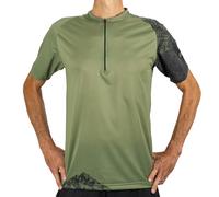 InStinct - Trail running T-shirt - Short Sleeve Delienn for Men - Size M - Khaki Khaki M