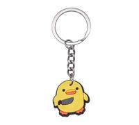 INSTITIZERDuck Keychain Cute Animal Keychain Accessories PVC Soft Rubber Keychain Accessories Pendant Bag Charms Birthday Party Favors Gift Classroom Themed Party Favors for Backpack