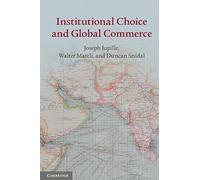 Institutional Choice and Global Commerce