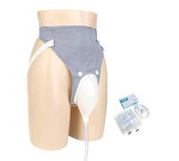 Institutional Silicone Collector for Elderly Sleeper, Odorless Leak Proof Design, Night Incontinence Management, Residential and Travel Friendly Disposable Collector