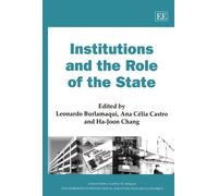Institutions and the Role of the State (New Horizons in Institutional and Evolutionary Economics series)