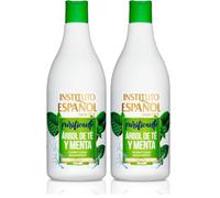 Instituto Español Tea Tree + Mint Shampoo 750 ml (Pack of 2)