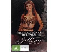 Instructional Bellydance with Jillina Levels 1 , 2 & 3 (3 DISC SET) Australian Import , Region Free DVD