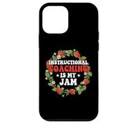 Instructional Coaching is My Jam Teacher Coach Strawberry Case for iPhone 12 mini