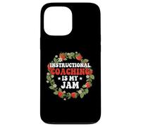 Instructional Coaching is My Jam Teacher Coach Strawberry Case for iPhone 13 Pro Max