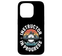 Instructor In Progress Fitness Trainer Coach Gym Case for iPhone 15 Pro
