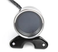 Instrument Assembly Universal Digital Odometer Motorcycle Speedometer Oil Gauge Tachometer Meters Instrument Cluster Turn Signal Light Indicator Speedometer(No Sensor)