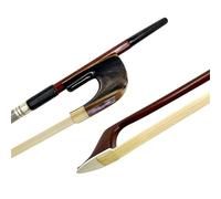 Instrument Bow 1pcs German 3/4 Upright Double Bass Bow Best Brazilwood Horn Frog(OX horn 1)