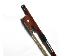 Instrument Bow 1Pcs Size 1/8 1/4 1/2 3/4 4/4 Violin Bow No Deformation Brazilian Red Sandalwood Horse Hair Accessories(Plum)