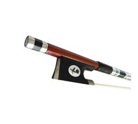 Instrument Bow Violin Bow Brazilian Wood Colored Shell Bow Rod Inlaid Plum Blossom(1/4)