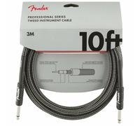 Instrument Cable, 10FT / 3M Jack Male-Jack Male, Fender Lead GREY TWEED