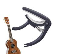 Instrument Capo - Lightweight Abs Silicone Spring Clamp 36g Quick Grip, String Grabber, Folk Style Electric Type | Universal Transpose Tool Acoustic Classical Rehearsal Performance Concert