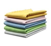 Instrument Cleaning Cloth, 5pcs Microfiber Cleaning Polishing Polish Cloth Set for Musical Instrument Guitar Violin Piano Clarinet