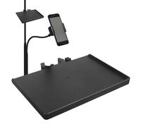 Instrument Dock - Clip Accessory Clamp, Bookrest Portable Stand | Foldable Interpreter Station Rack, Multifunction Audio Stand Rack, Table Mate Pair