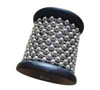 Instrument - Hand Percussion Instrument, Wood with Metal Beads, Durable Pop Shaker for Band, Orchestra, Music Class | Musical Tool Children, Adults, Beginners
