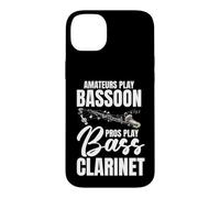 Instrument Marching Band Music Pros Play Bass Clarinet Case for iPhone 14 Plus