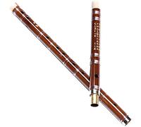 Instrument Professional Dizi Playing Bitter Bamboo Flute Beginner Adult Children High-End Flute C, D, E, F, G Key(Color:F)